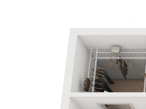 2 Bed - 2 Bath Bedroom B3 Layout 1056 sq.ft. Two Bed Two Bath